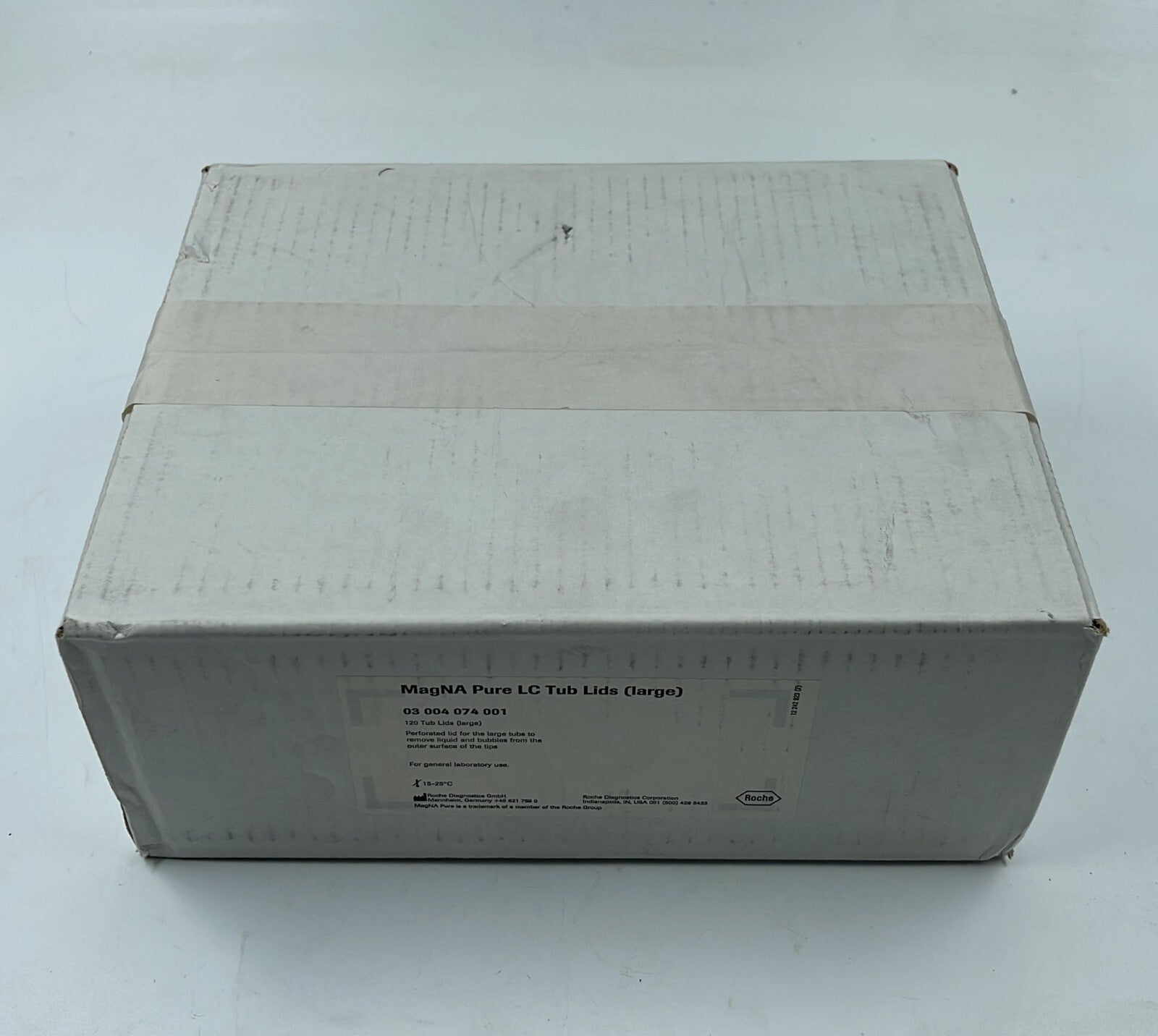 Roche MagNA Pure LC Tub (120 Tub Lids Large) Lids 03 004 074 001