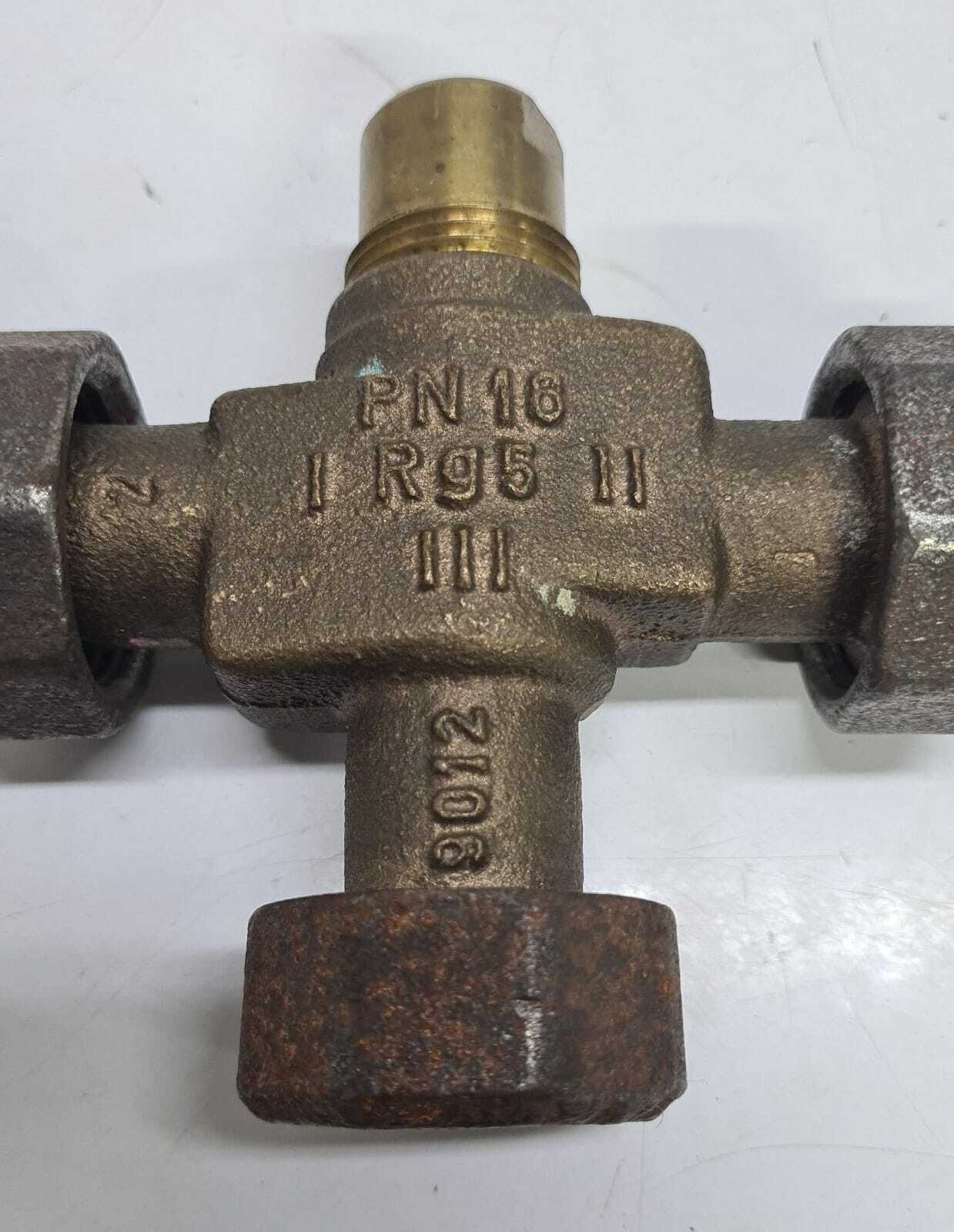 Siemens VVG44.15-1 2-Way Valve A-AB PN16 Rg5 Threaded Water Pipe Valve