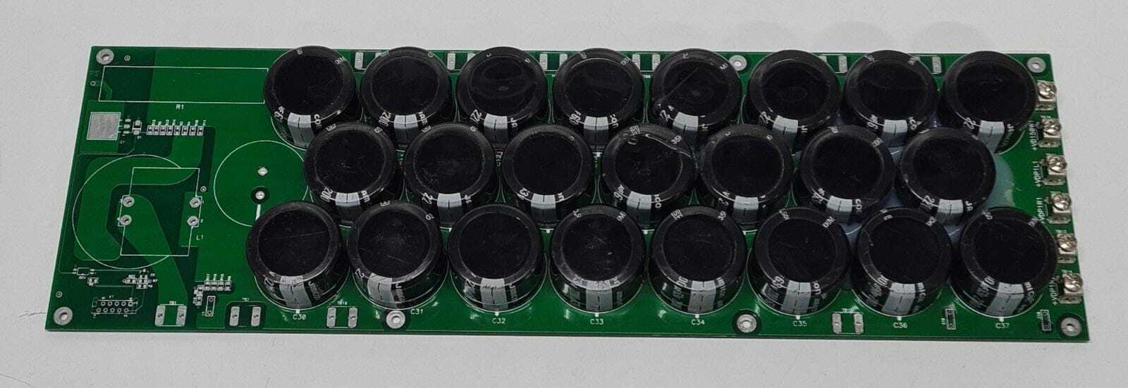 CAP_BANK PCB90003 SP401.300.030 W/ 24* Jamicon Capacitor 63v 2200 mf