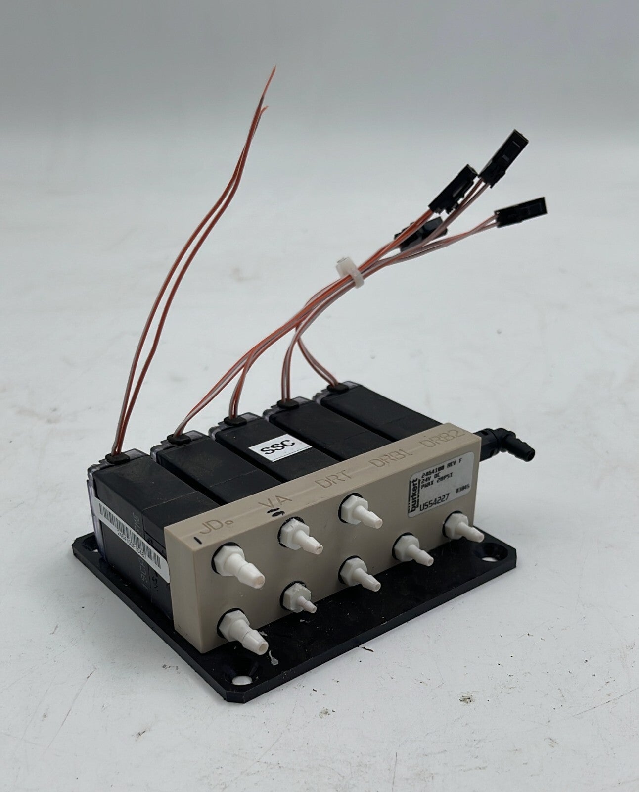 [LOT OF 5] Burkert Solenoid Valve US54227 24V DC