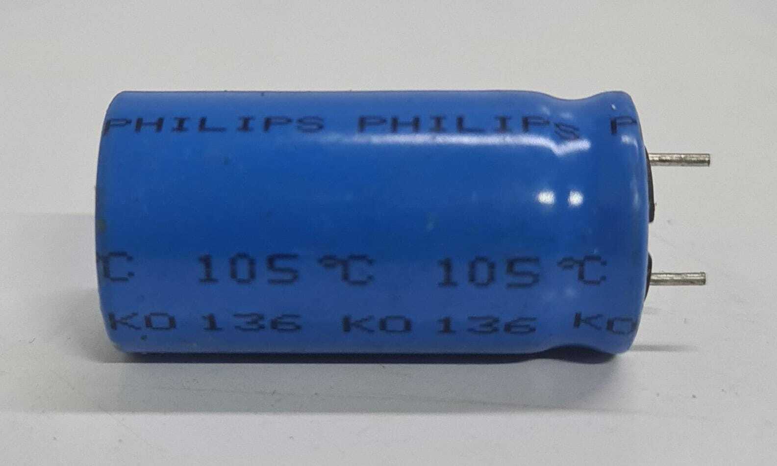 [LOT OF 58] NEW - PHILIPS C136RVI-2200uF 20% 25V L2 Capacitor