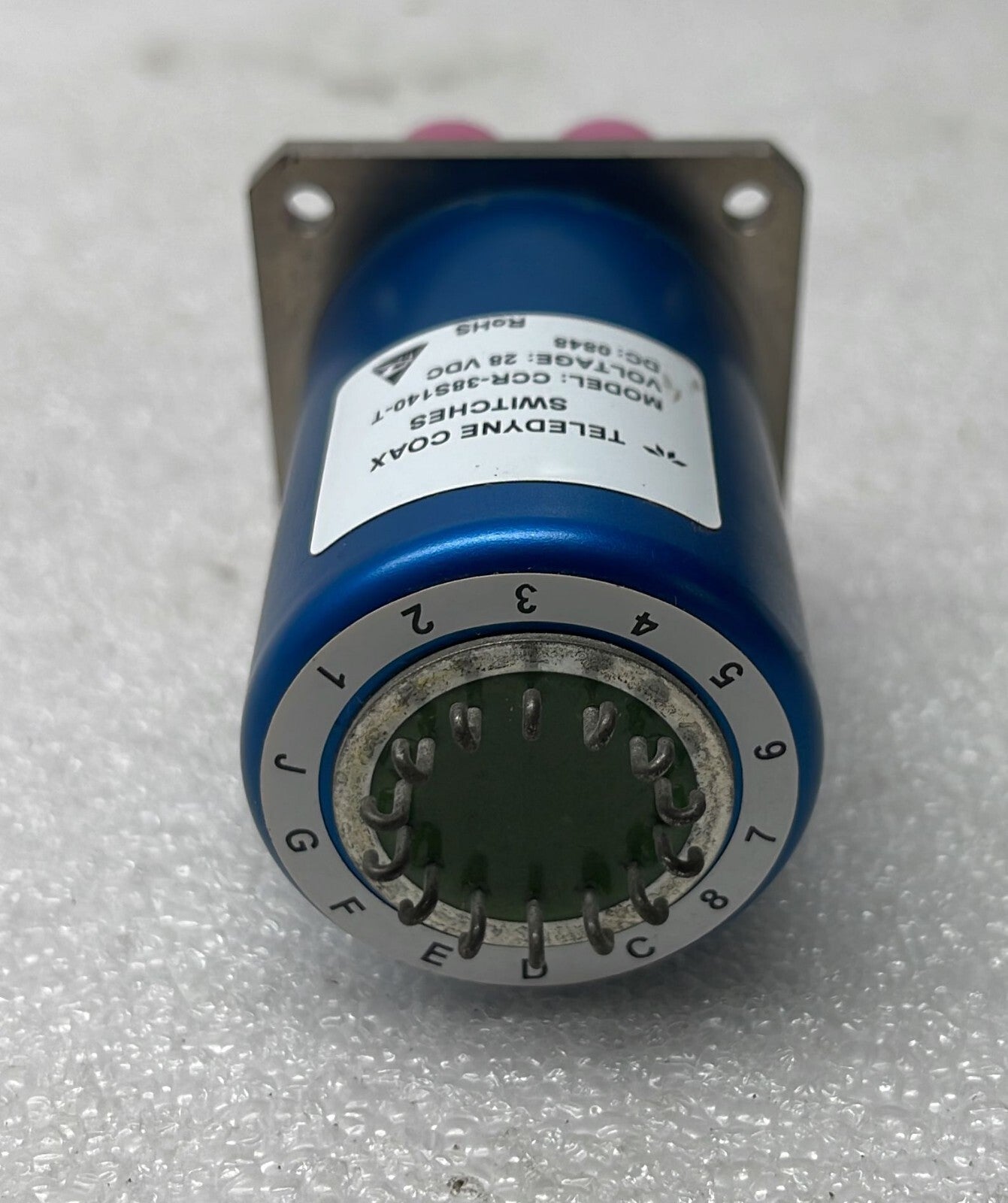 NEW - TELEDYNE COAX SWITCHES CCR-38S140-T 28VDC