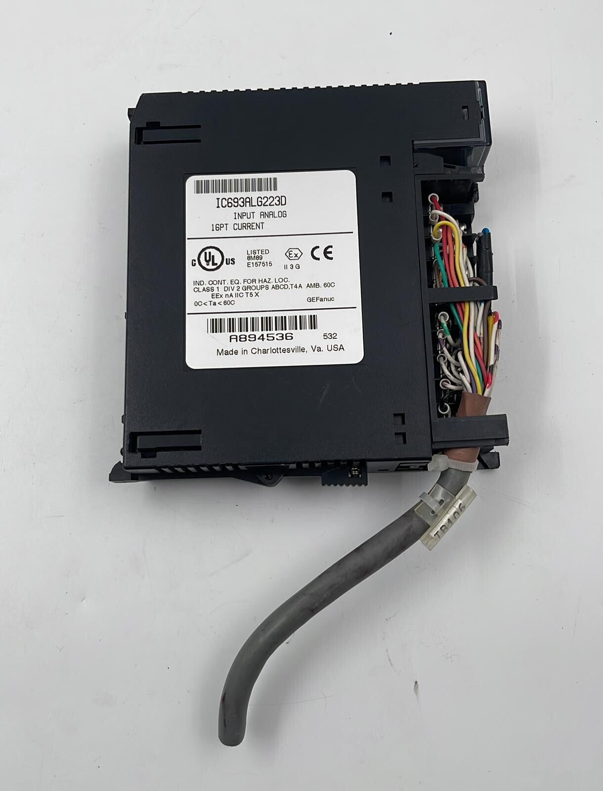 GE Fanuc IC693ALG223D Input Analog 16-PT Current **AS IS