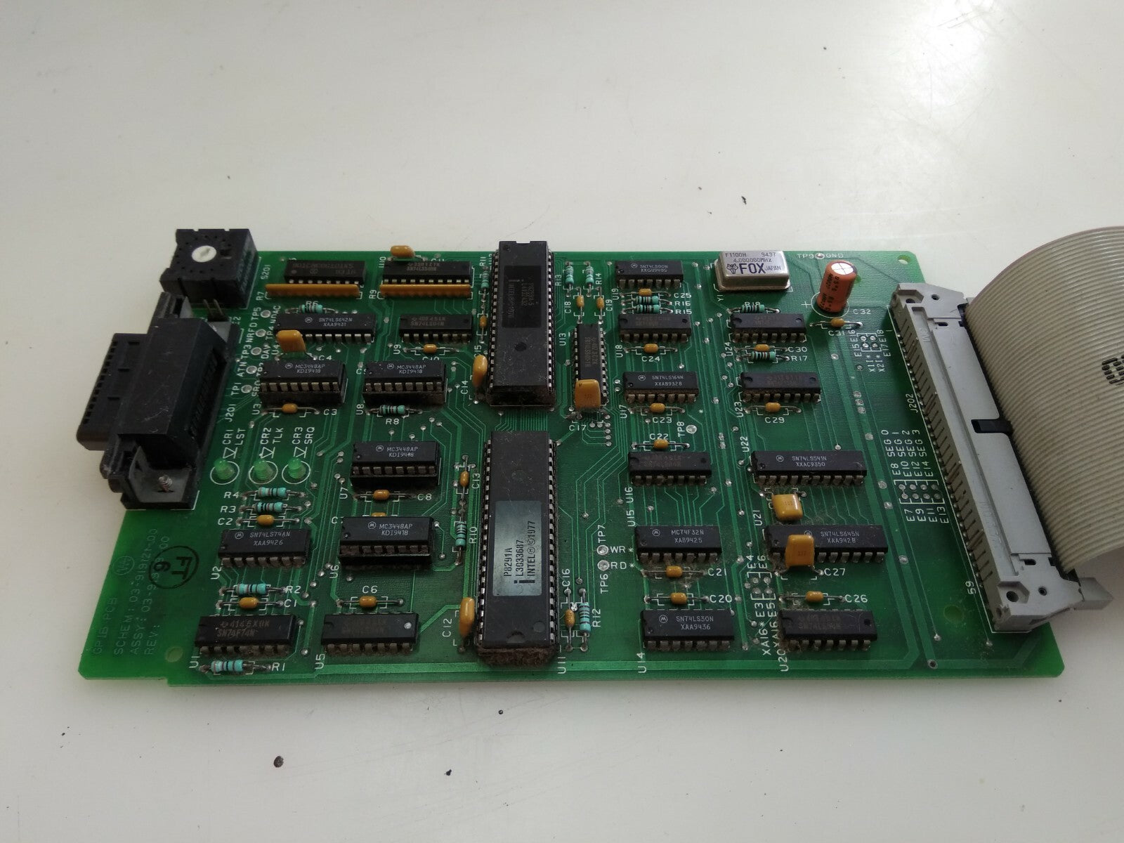 Varian 9050 Detector Variable Wavelength Hplc Assy 03-919119-00 Gpib Pcb