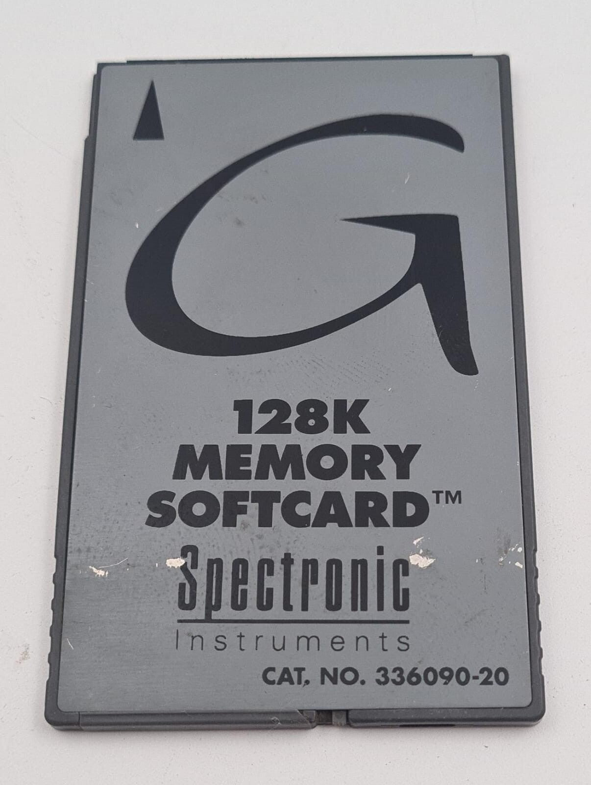 Spectronic Instruments 128K Memory Softcard 336090-20 Flash Card for Genesys 5