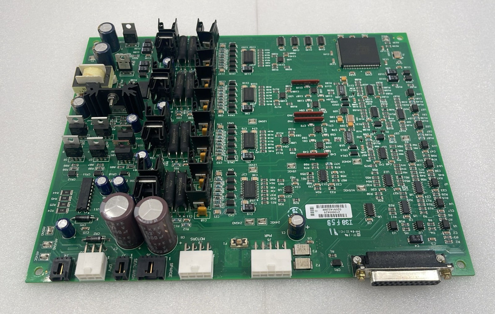 Waters 510000425 HPLC control PCB side profile