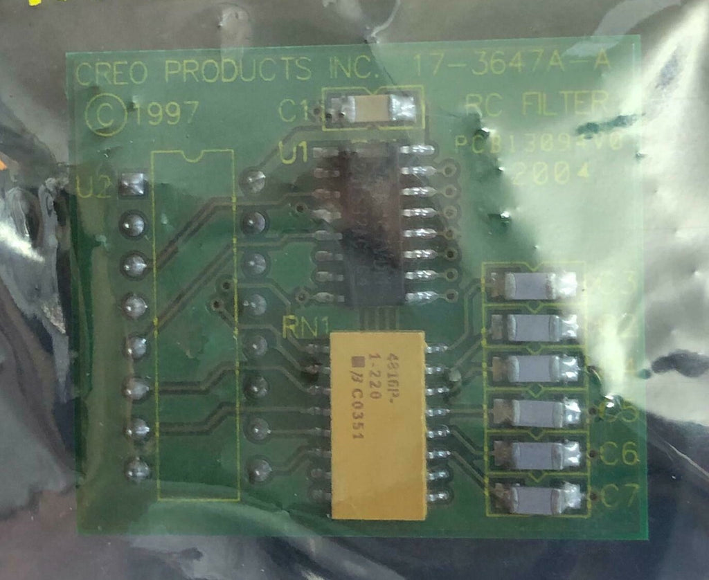 Creo Products RC Filter 17-3647A-A PrePress