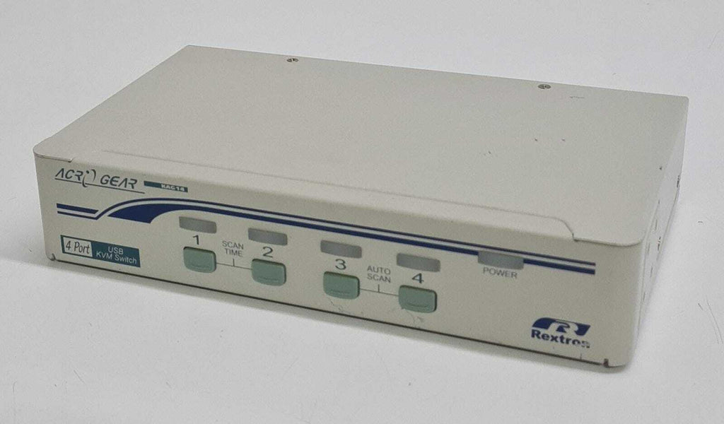 Rextron ACRO GEAR KAG14 4 Port USB KVM Switch