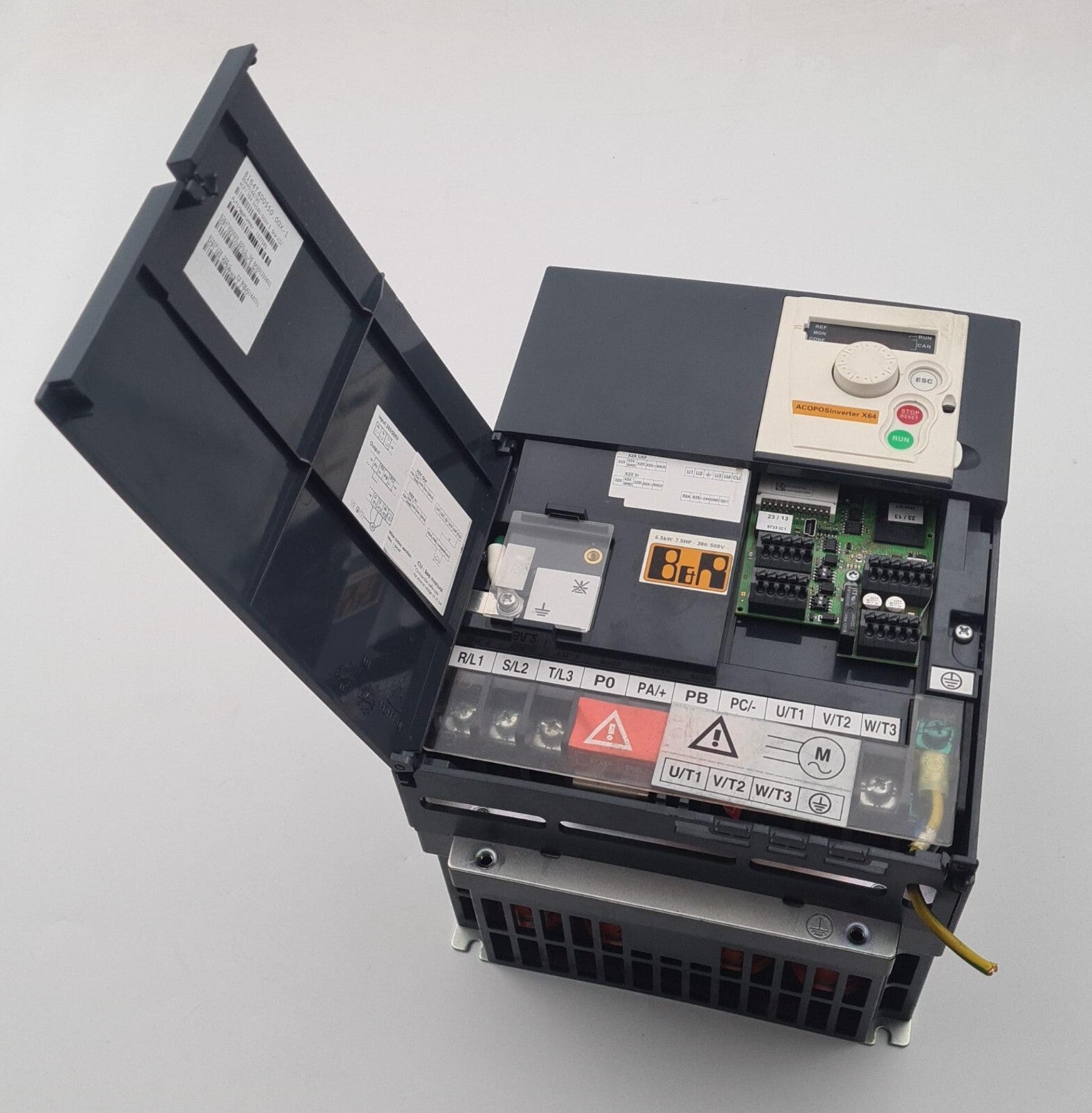 B&R Automation ACOPOS inverter X64 8I64T400550.000-1 5.5kW 7.5HP V5.1