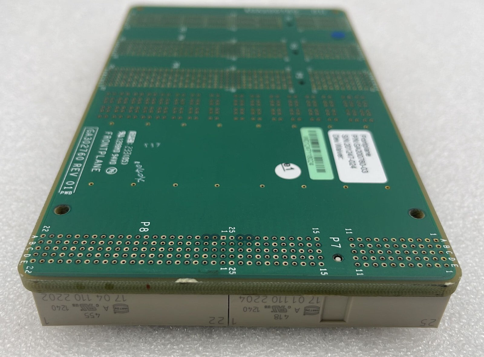 GE Healthcare Vivid E9 Ultrasound Frontplane Board GA200760-03 PCB GA302760