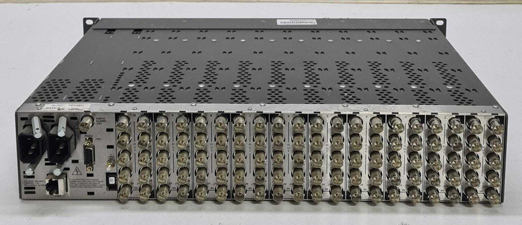 Grass Valley 8900 Series 10 Slot Frame w/ 10x 8802 & 2x Condor 2XS14181 PSU