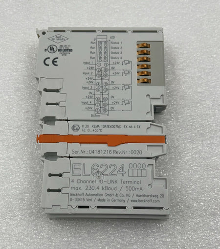 Beckhoff EL6224 16-channel EtherCAT digital input module