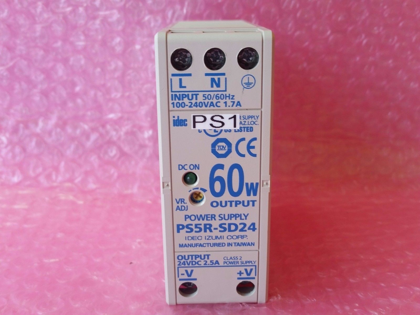 Idec Power Supply Ps5r Sd 24 60 W Output