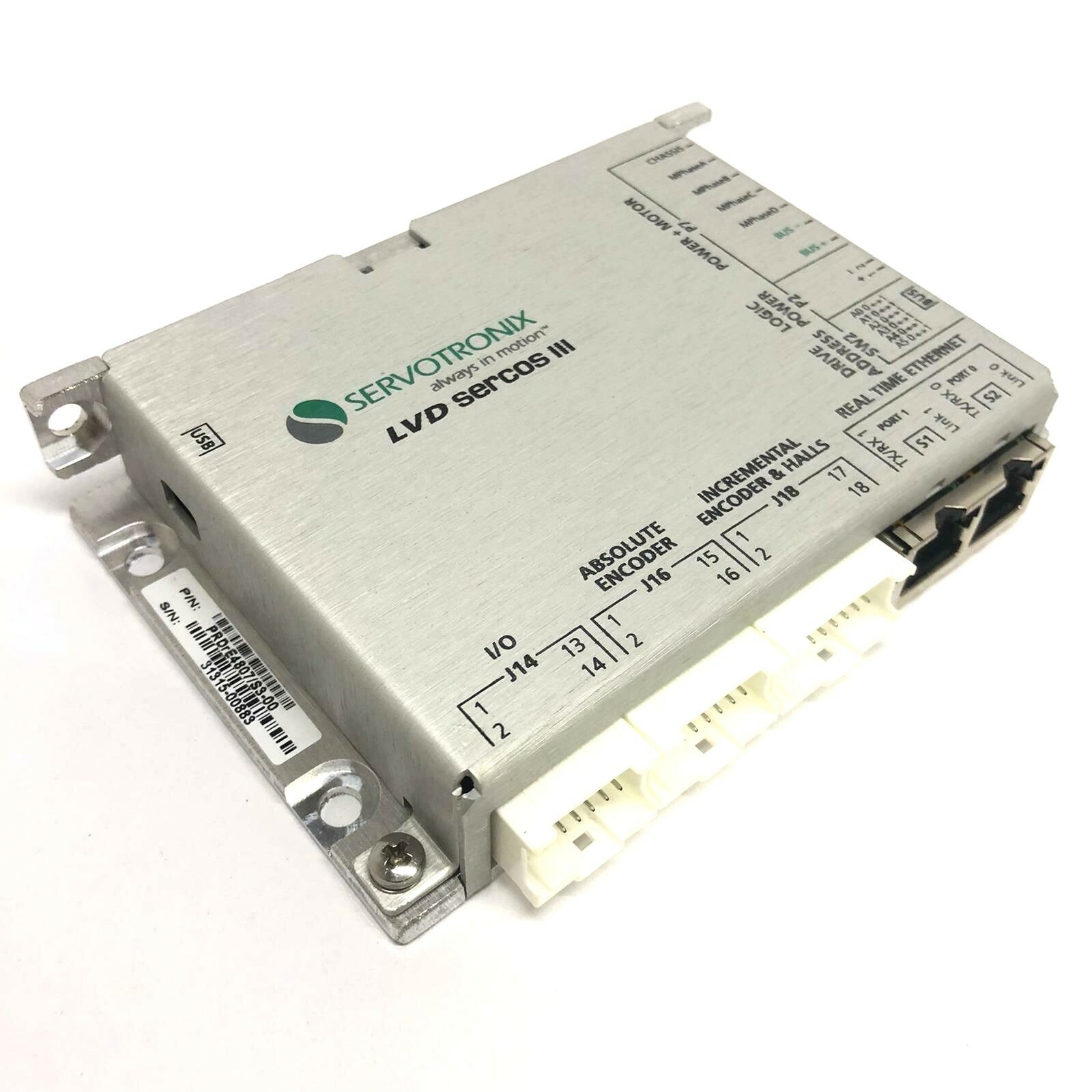 Servotronix Kollmorgen LVD SERCOS III PRDrE4807/S3-00