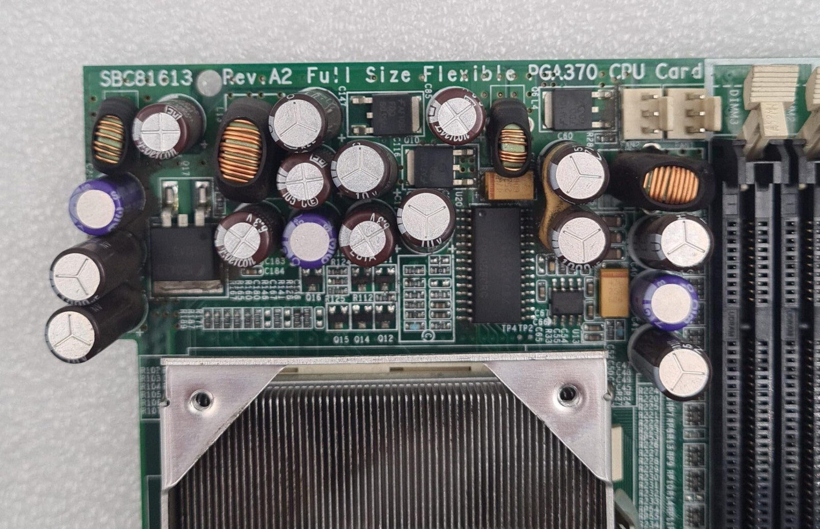 SBC81613 Rev A2 Full Size Flexible PGA370 CPU Card Industrial Motherboard