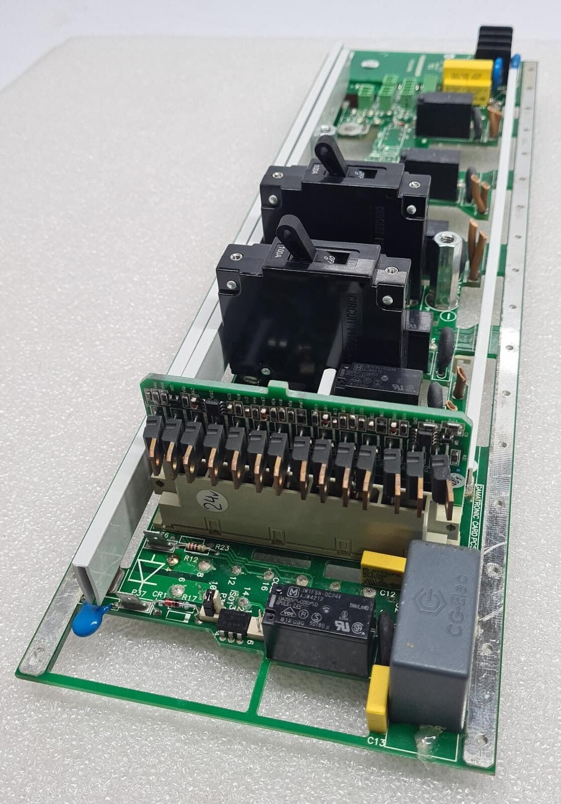 GEI GAMATRONIC CARD PC510 REV X PCB Board W/ PC513 REV IV