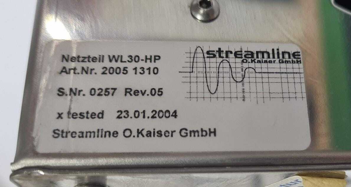 Streamline Netzteil WL30-HP 2005 Tatoo Removal Ruby Laser Sinon WaveLight 2031