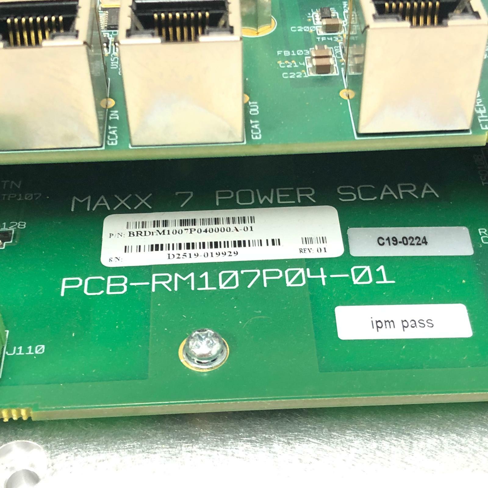 Servotronix MAXX 7 POWER Scara & Control board PCB-RM100CEC-02 PCB-RM107P04-01