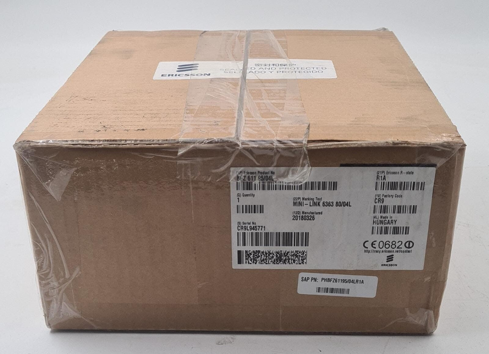 NEW - Ericsson UKL 402 22/04L MINI-LINK 6363 80/04L BFZ 611 95/04L R1A