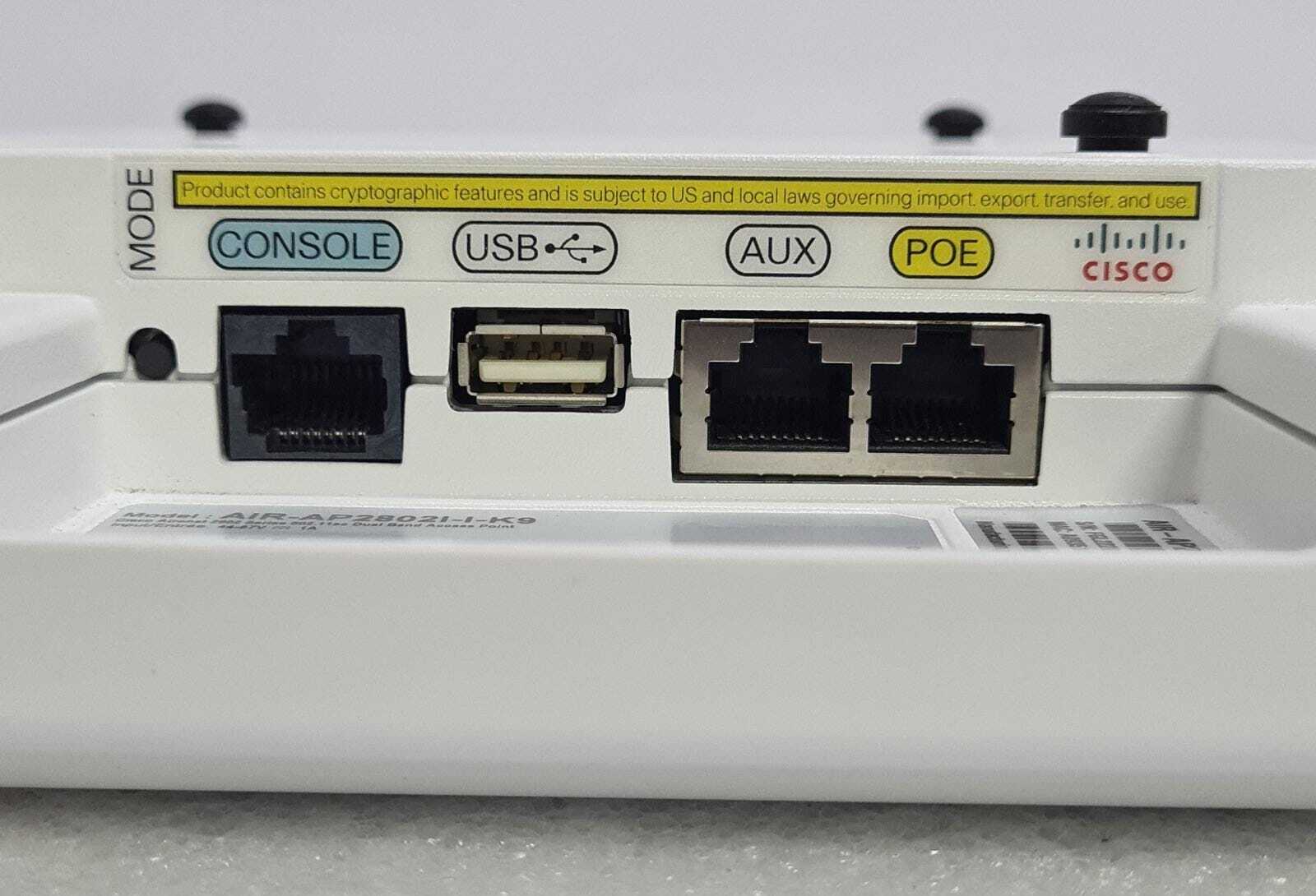 Cisco Aironet 2802 Series AIR-AP2802I-I-K9 Dual Band Access Point  AP2802i