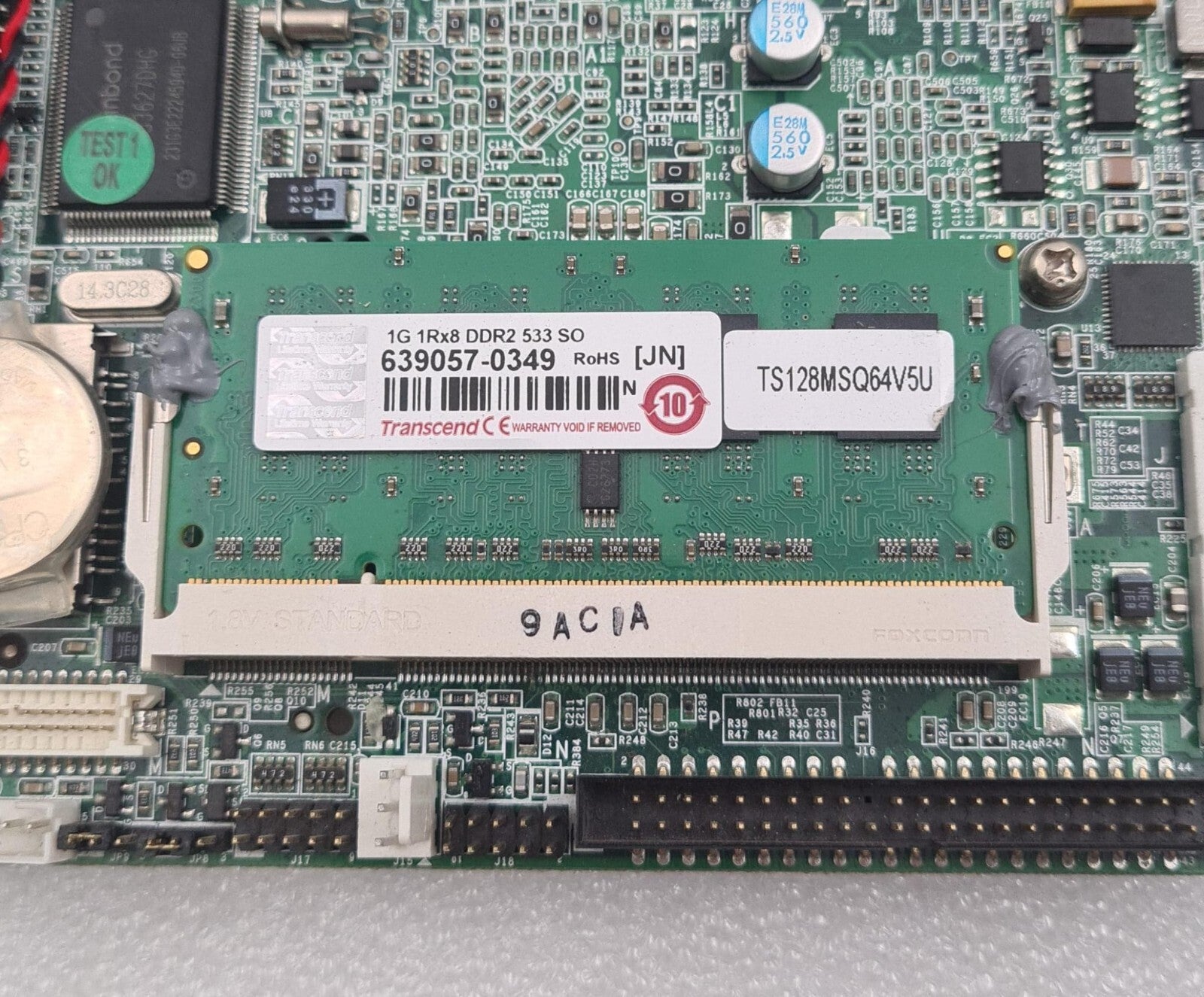 ADVANTECH B9307014AB18044822 Mainboard W/ 1G DDR2 & SQflash 1GB