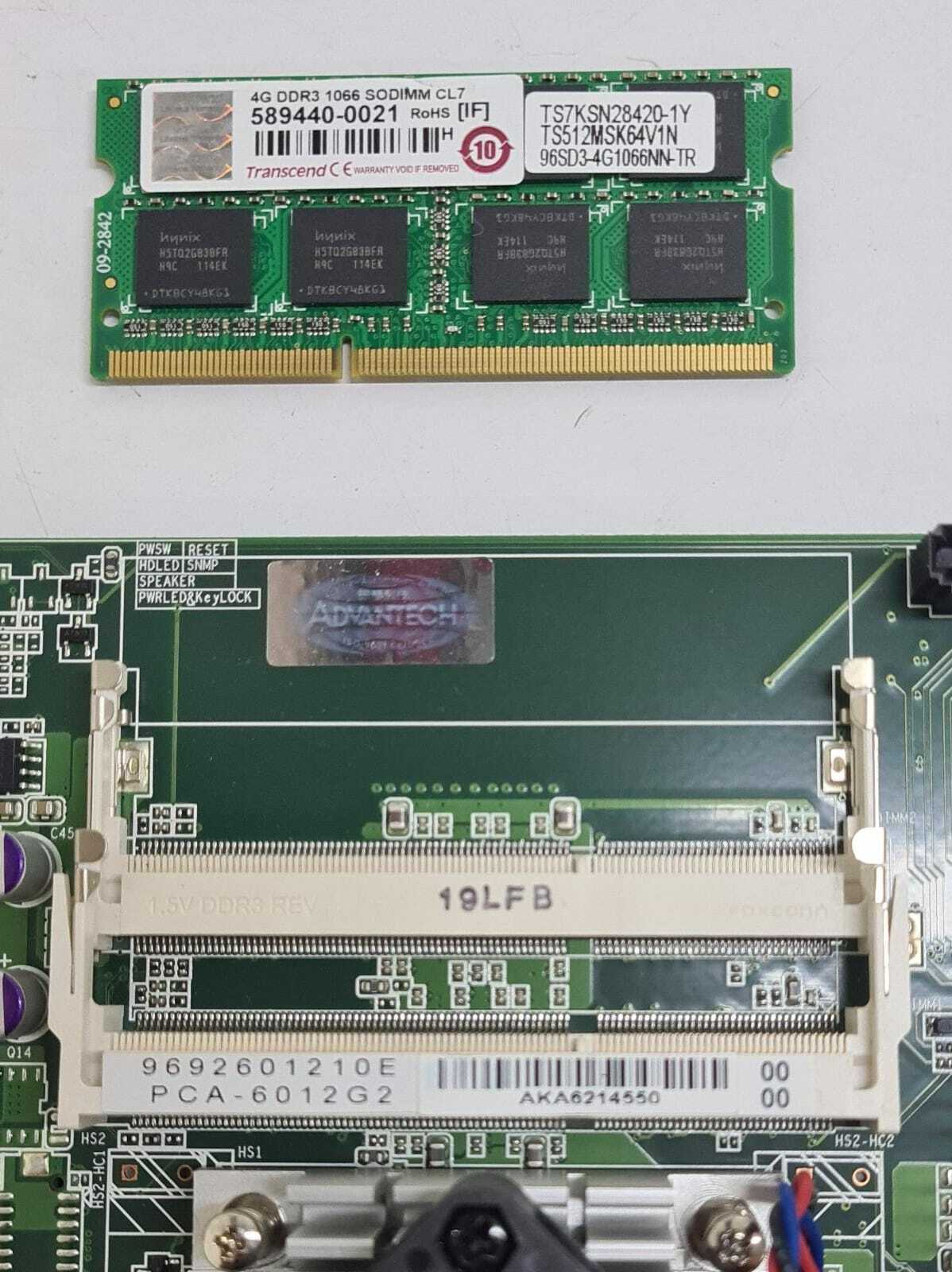 Advantech PCA-6012 REV. A1 19A6601201 PCA-6012G2 CK 77-1 Industrial Motherboard