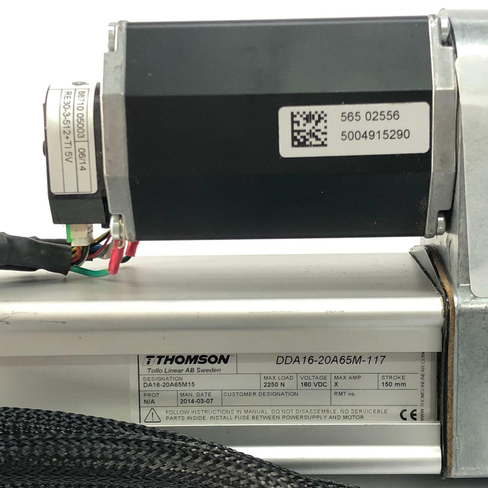THOMSON DDA16-20A65M-117 Actuator  LA14  Cable length 165 mm Encoder Motor