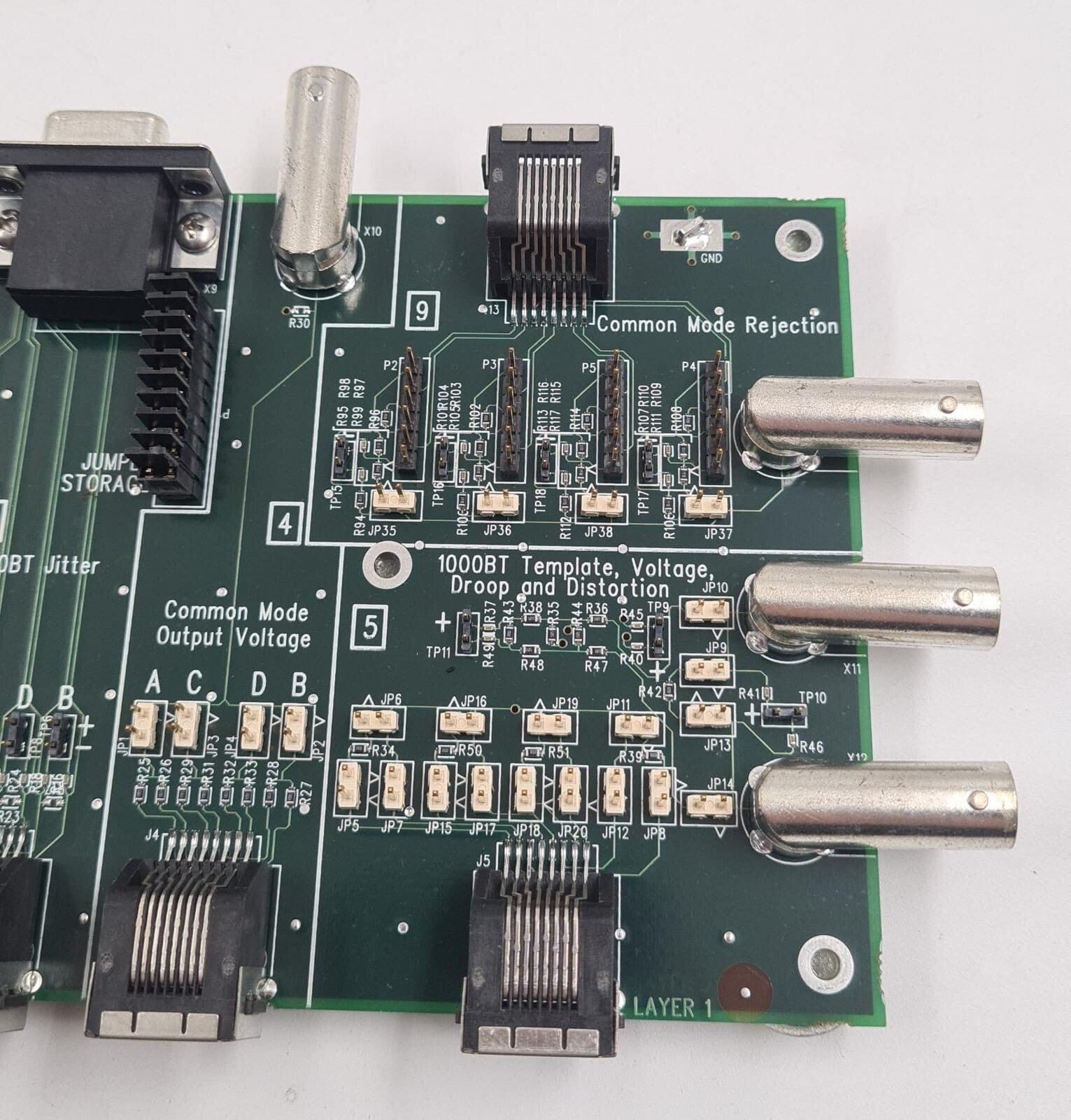 Agilent Technologies N5392-66401 REV A2.1 PCB Control Board Test Fixture Card