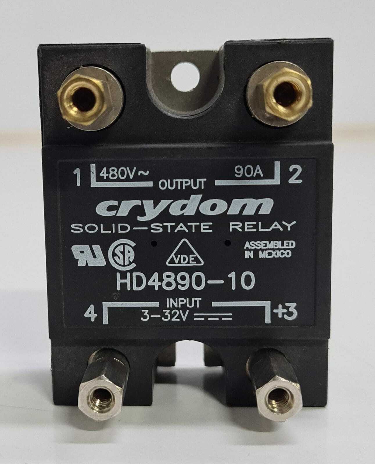 Crydom HD4890-10 SSR Solid State Relay 480V 90A Panel Mount