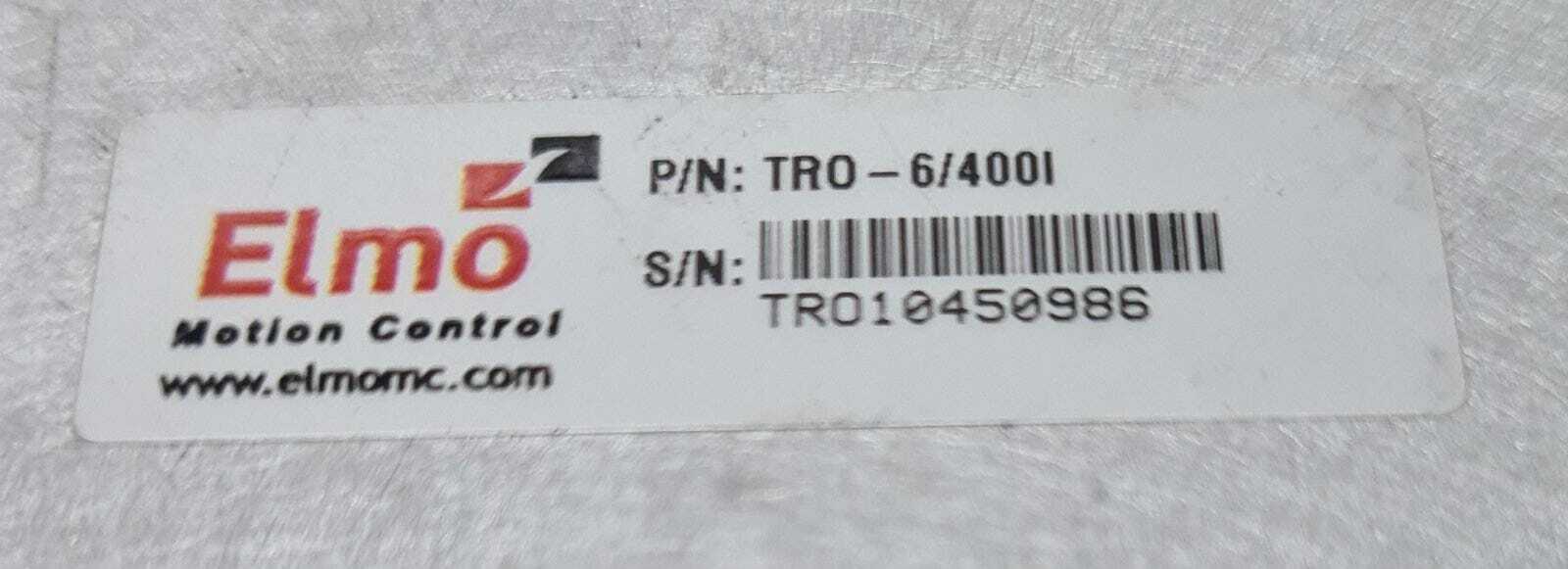 Elmo Motion Control TRO- 6/ 400I Servo Drive