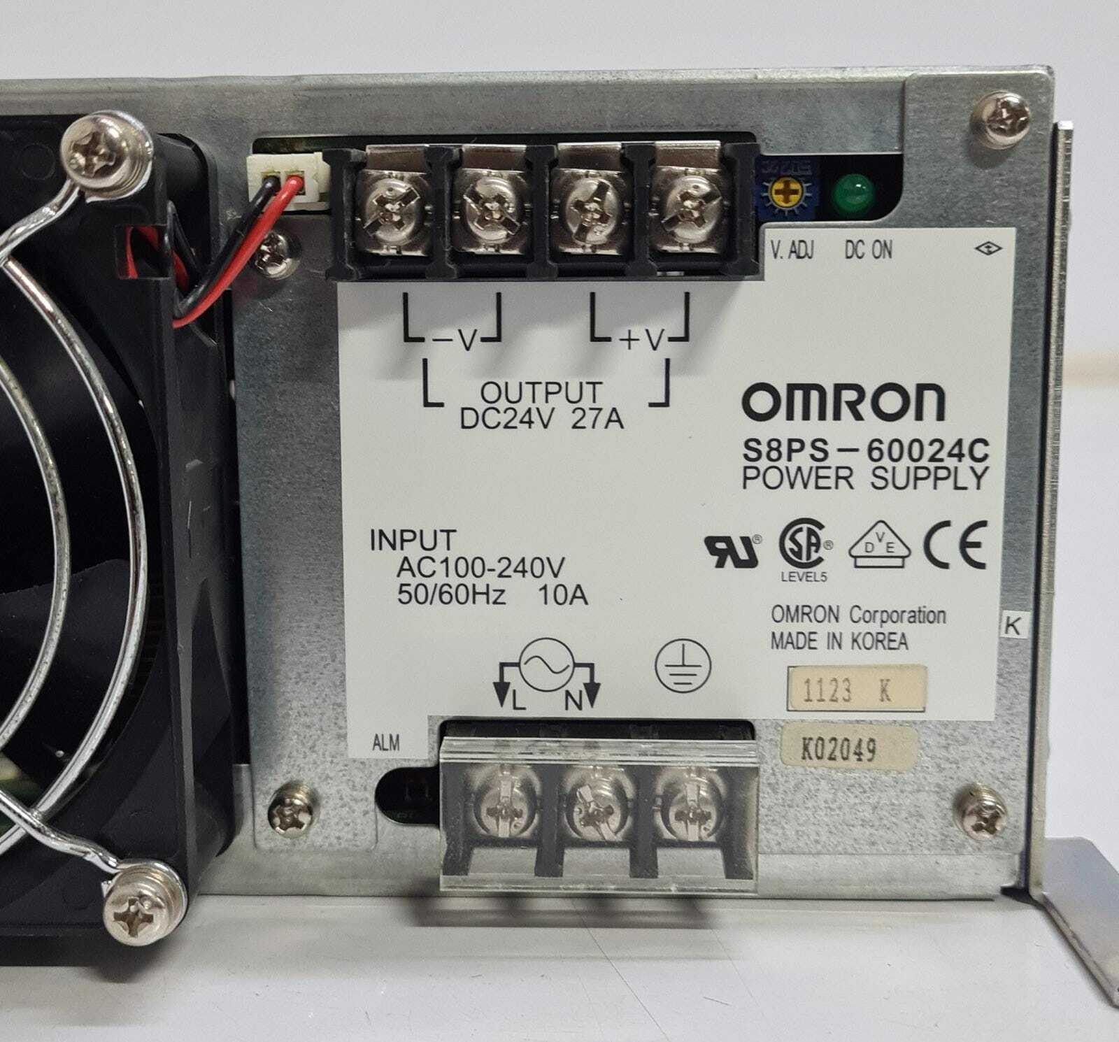 OMRON S8PS-60024C power supply 100-240V