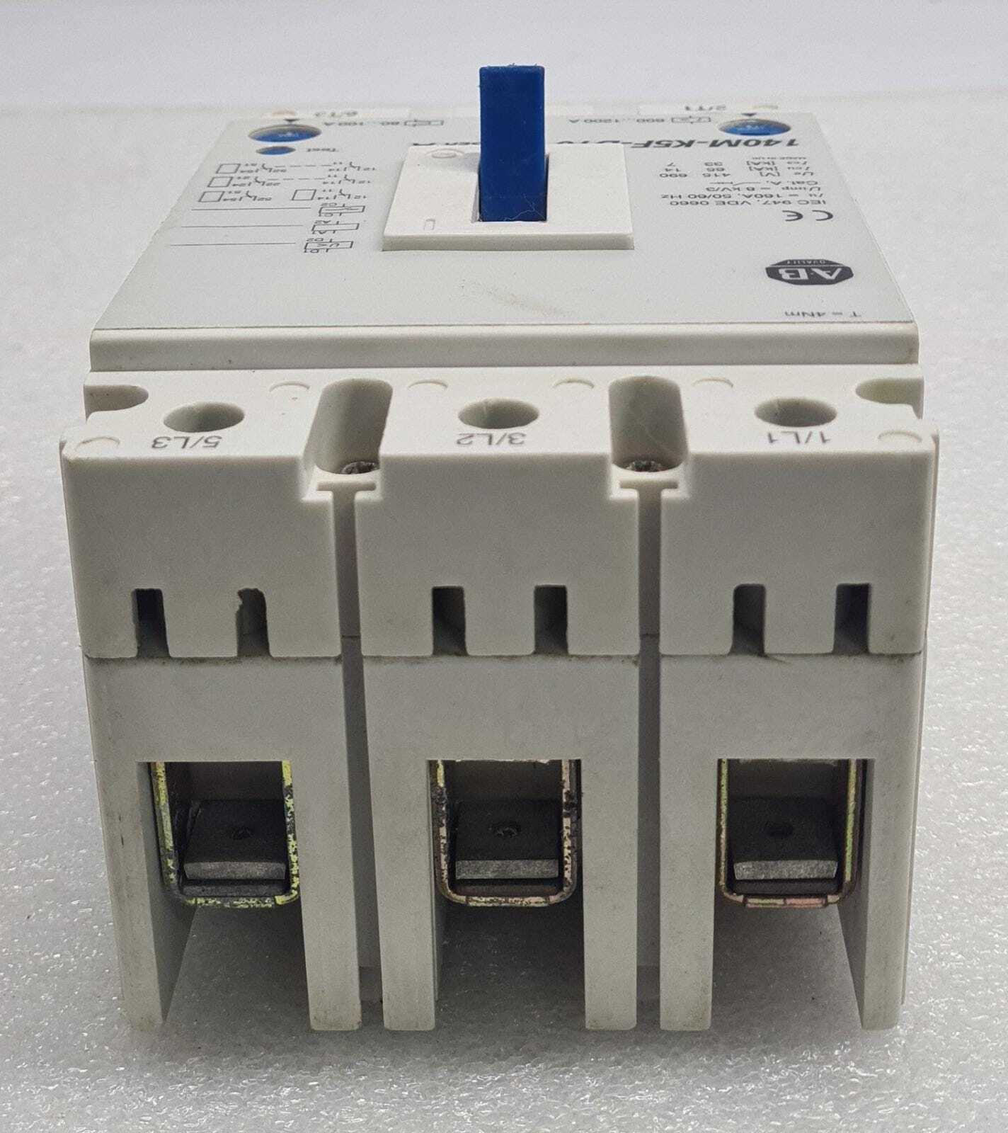 Allen-Bradley 140M-K5F-D10 Circuit Breaker IEC947 VDE0660