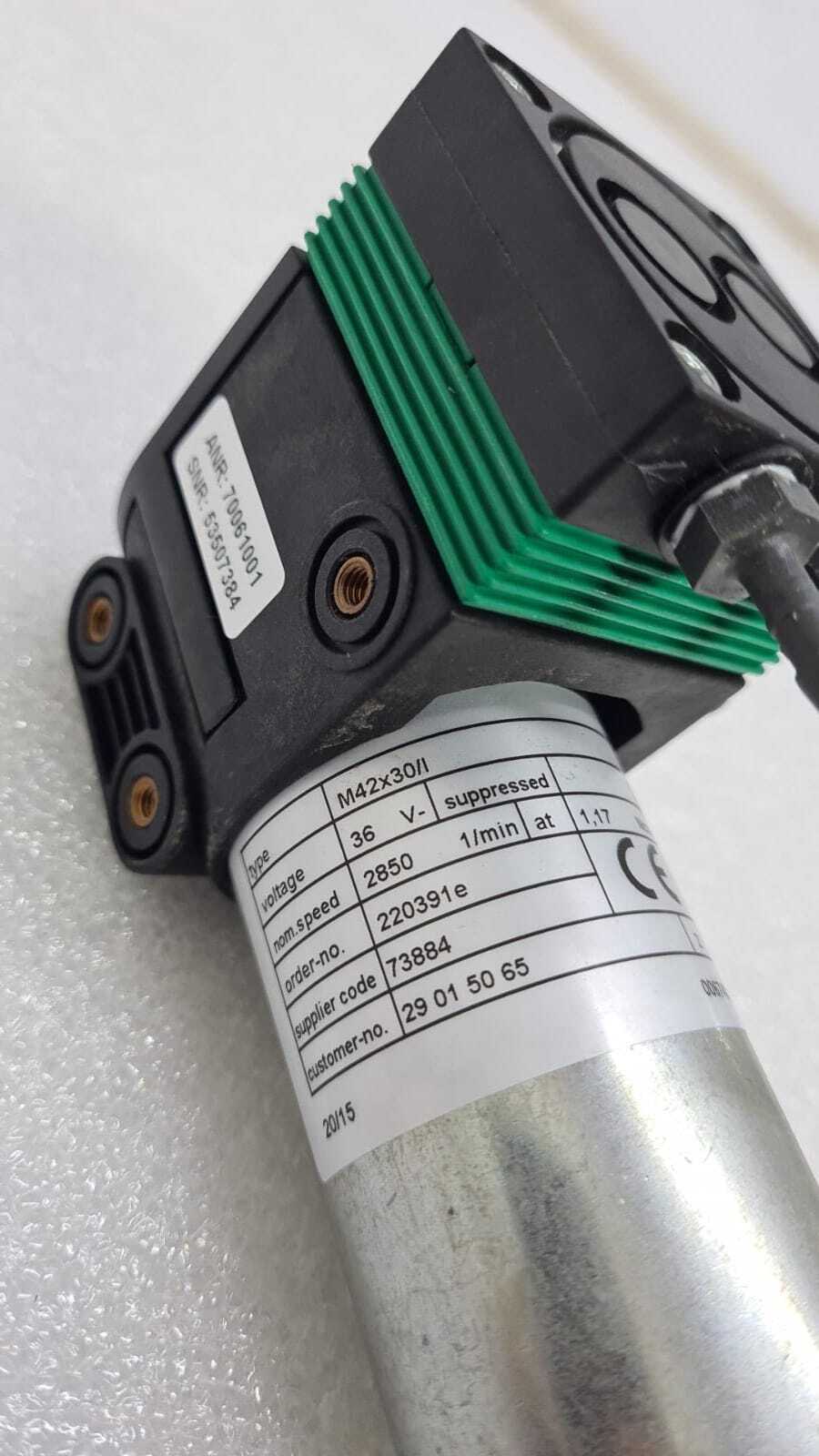 THOMAS ASF M42x30/I ANR: 70061001 36V Diaphragm Vacuum Pump 29015065 73884