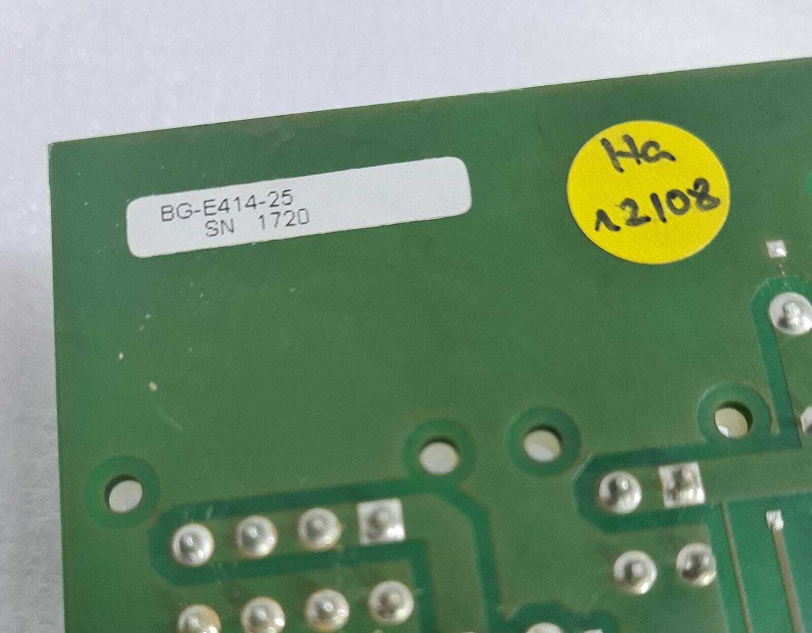 Edwards Lifesciences BG-E414-25 Board PCB For Aquarius