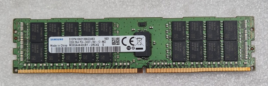 [LOT 8 PCS] SAMSUNG 32GB 2Rx4 PC4-2400T M393A4K40CB1-CRC4Q DDR4 RAM