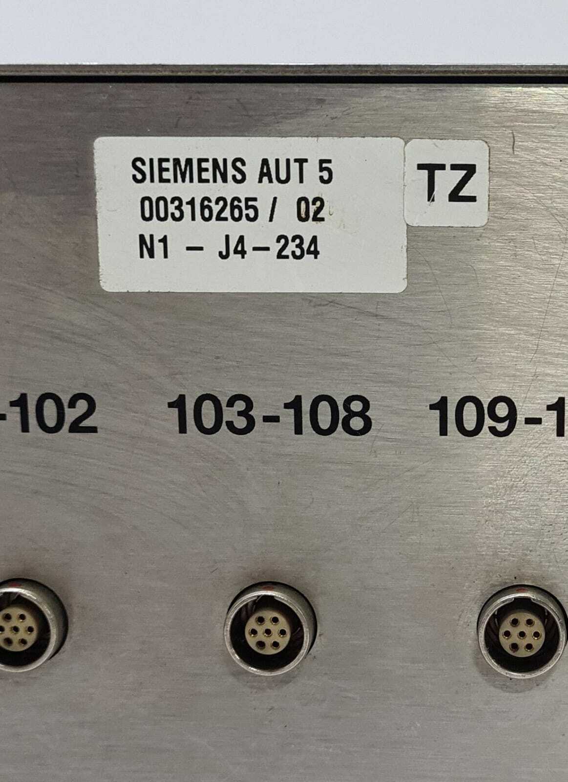 Siemens AUT 5 00316265-02 Siplace Loading exchange Table Communication Feeder