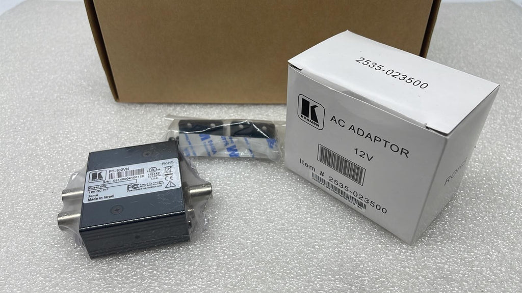 NEW - KRAMER PT-102VN  Composite Video Distribution Amplifier P/N 90-102090