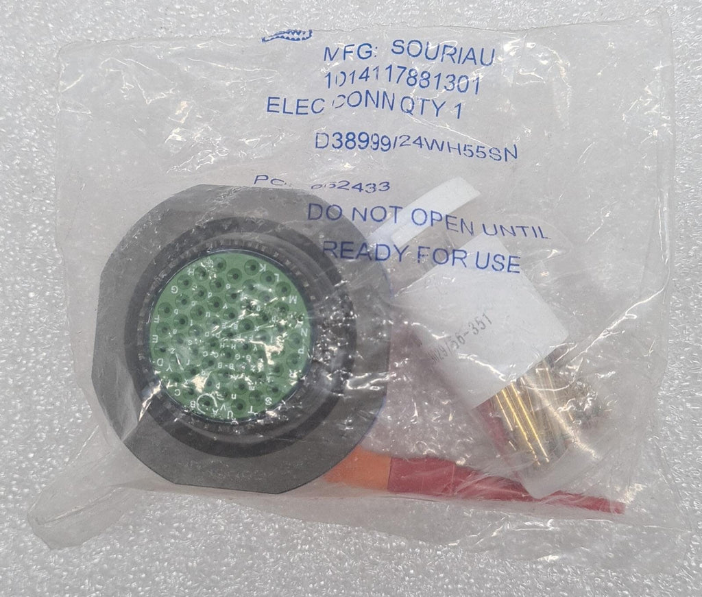 [LOT 11] NEW - SOURIAU AERO ELECTRIC D38999/24WH55SN Circular MIL Spec Connector