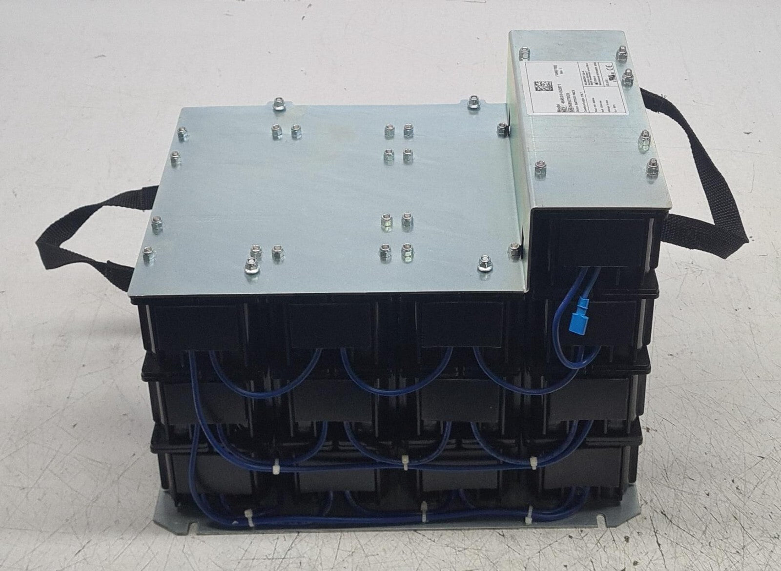 Gilardoni battery pack rear wiring harness view