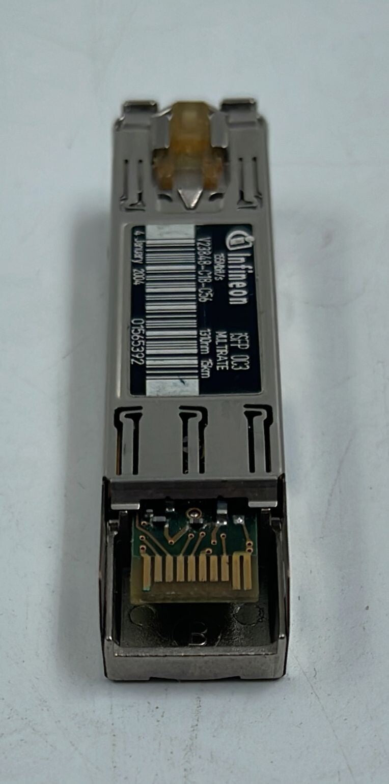 [LOT OF 2] Infineon iSFP 0C3 MULTIRATE 1310nm 15kn V23848-C18-C56