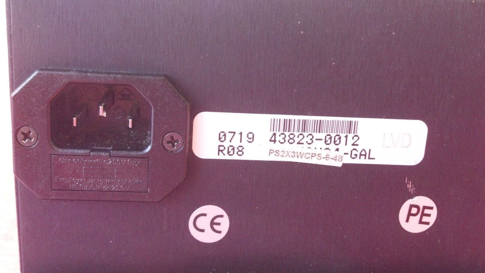 Advanced Motion Controls Power Supply GALIL PS2X3W24-GAL R08 250V