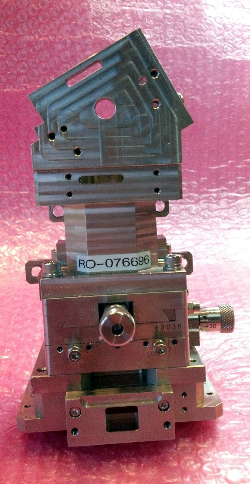 XY Axis High Precision Linear Translation Stage W/ 2 Micrometers &Linear Bearing