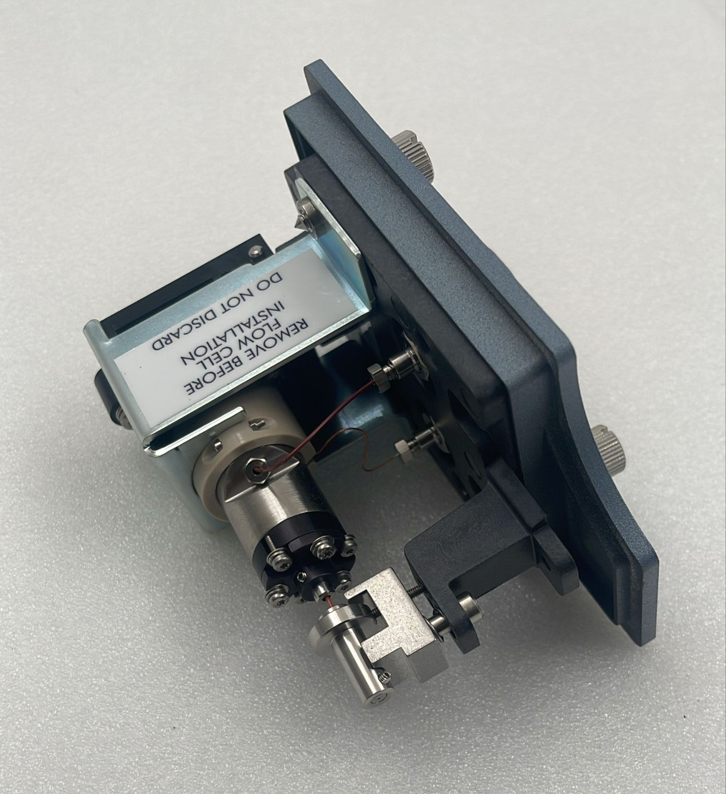 Waters Acquity PDA flowcell internal optical assembly detail