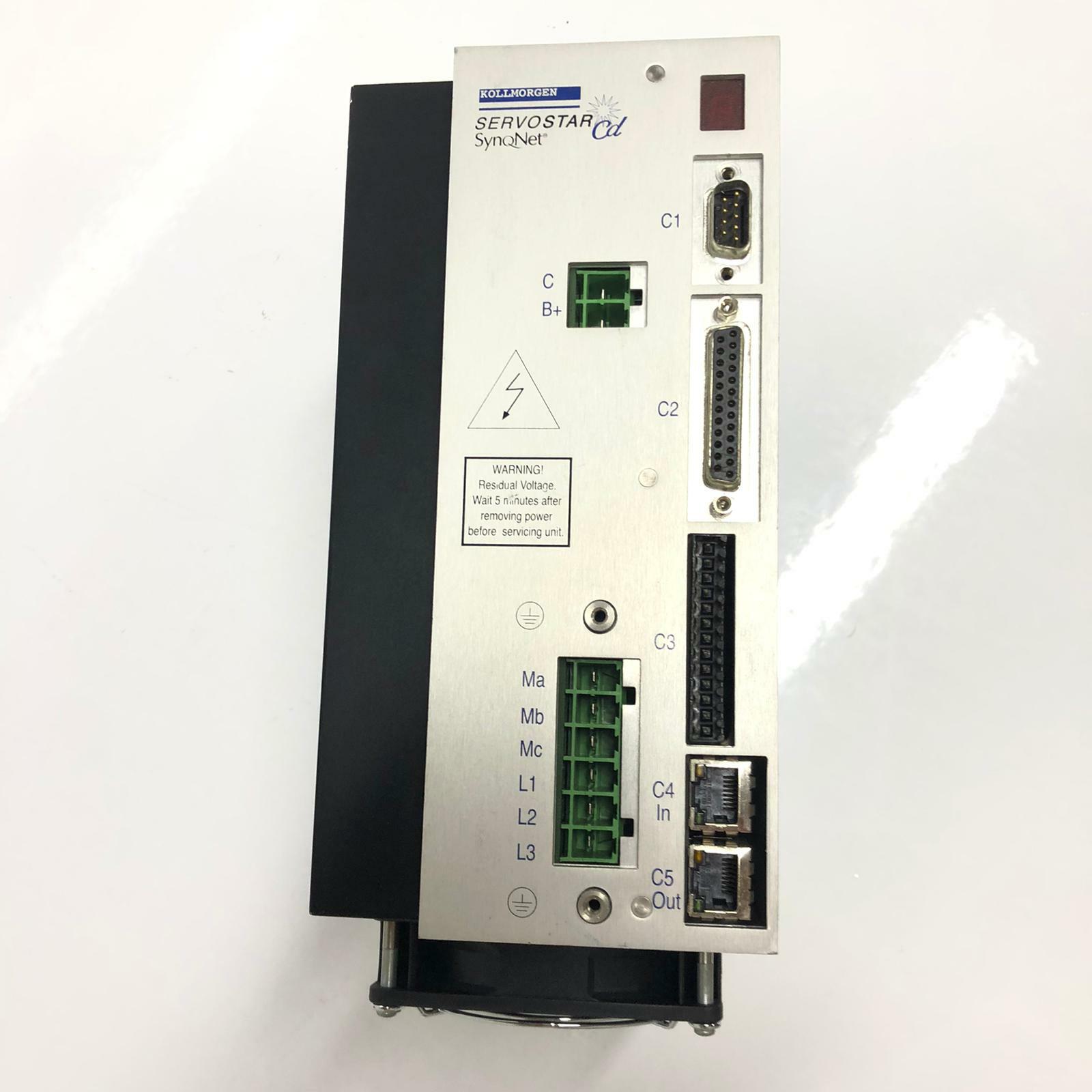 Kollmorgen Servotronix Servostar CD SynqNet LE10665 PRD-0065E00I-10 10A 3 Phase