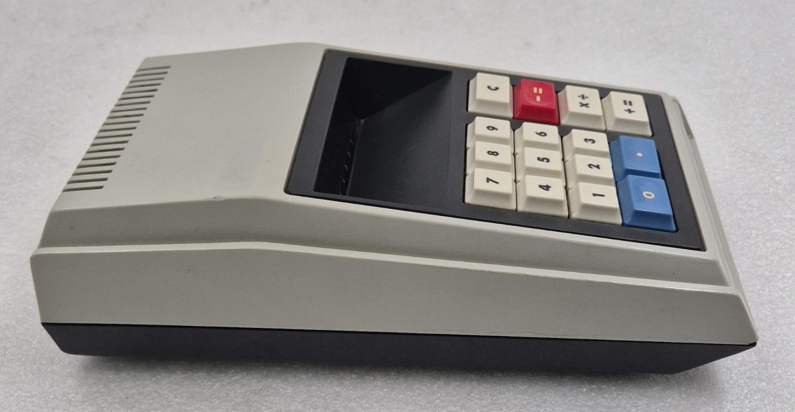 Sharp QT-8D Micro Compet electronic desktop calculator with compact early-generation calculator design