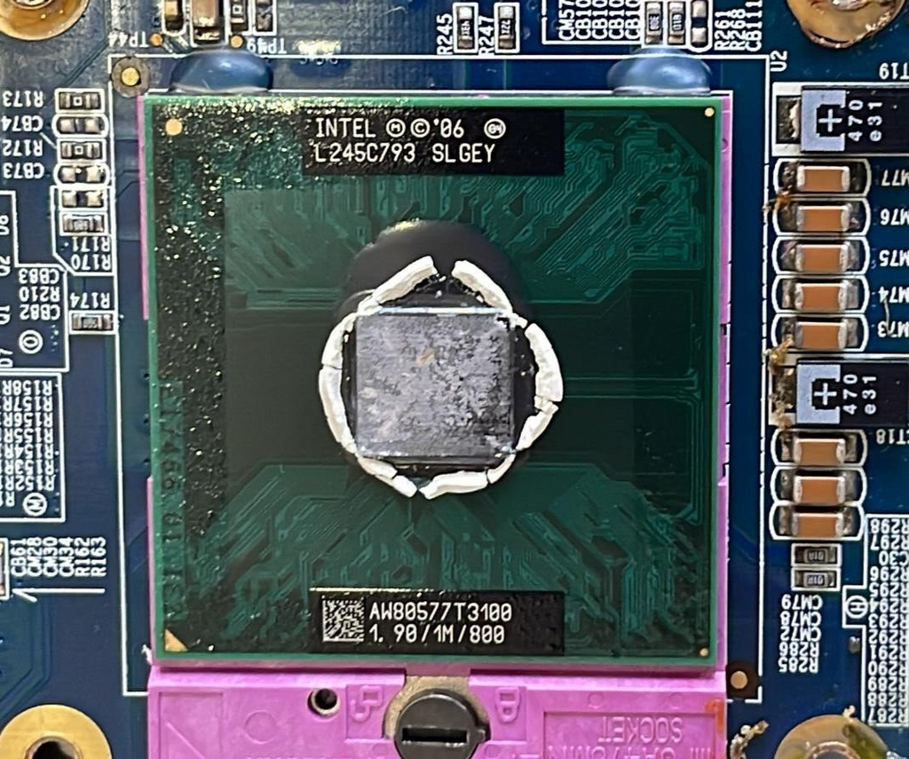 Embedded PROX-L731LF-P0603-DAN-G1A Motherboard 17-102-073110 W/ 2 Memory 1G DDR2