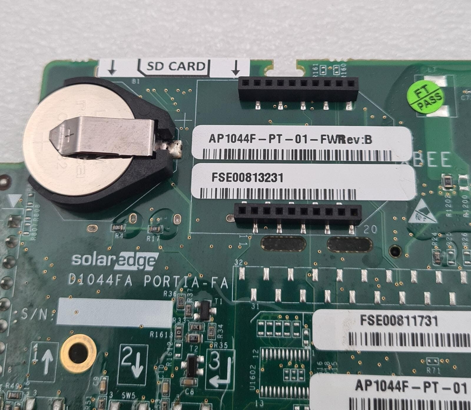 Solaredge D1044FA PORTIA-FA AP1044F-PT-01 Inverter Card & LCD Display Module