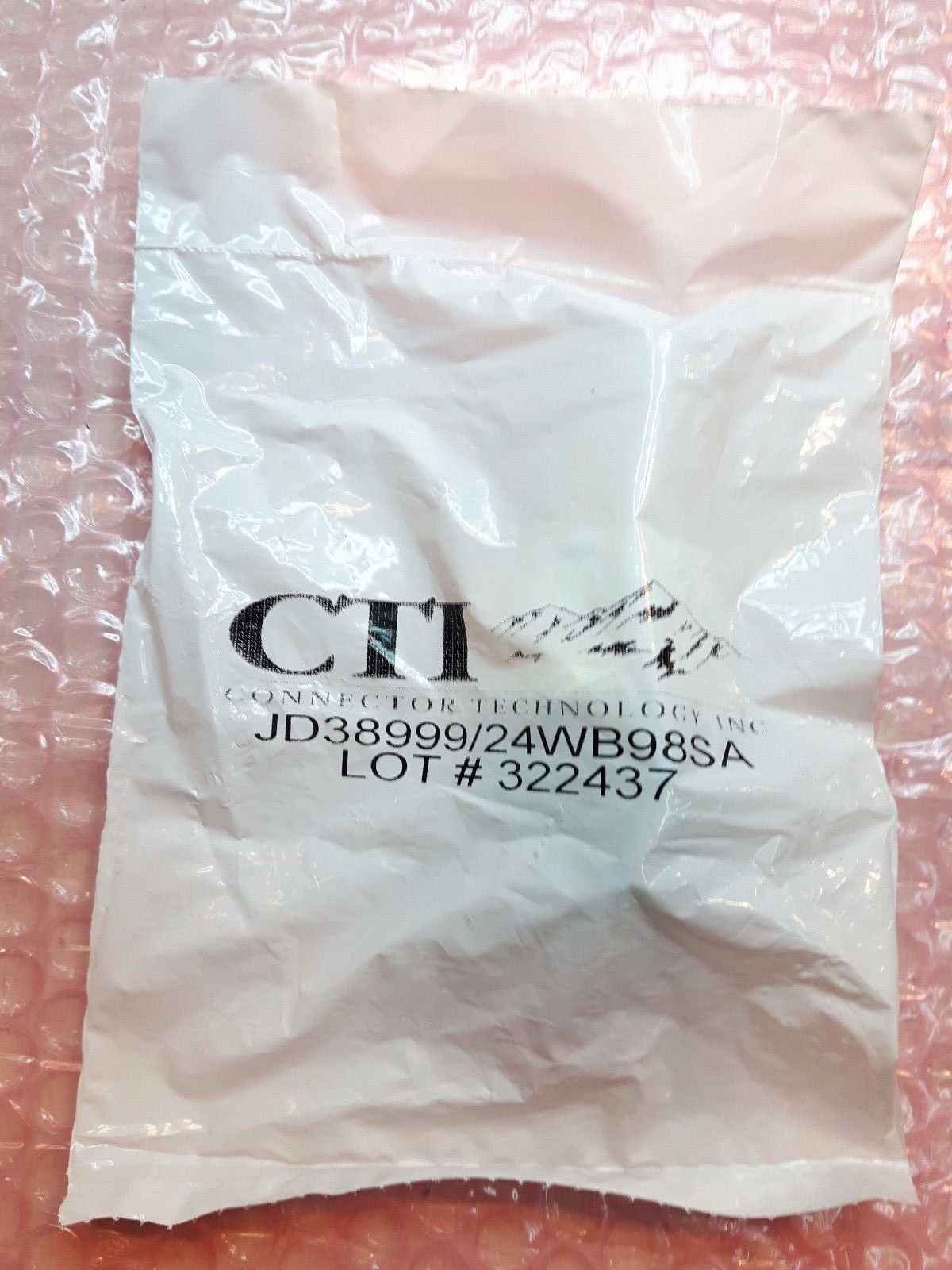 Cti Connector Technology Inc Jd38999 Wb98 Mil Spec Circular Connector 6 Pins Kit