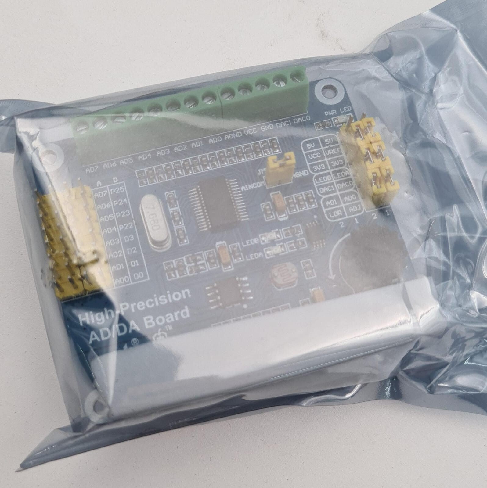 NEW SEAL - Raspberry Pi High-Precision AD/DA Board Adapter Card Expansion Module