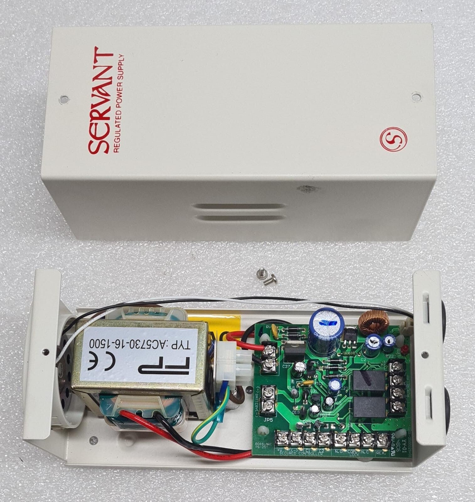 ROSSLARE SECURITY SERVANT PS-A25T Intelligent Dual-Relay Secured Power Supply